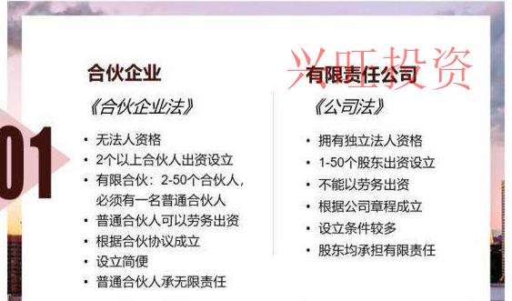 有限合伙企業和有限公司區別